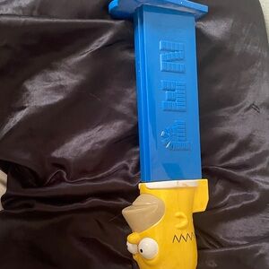 Blue and Yellow Cartoon Character Candy Dispenser